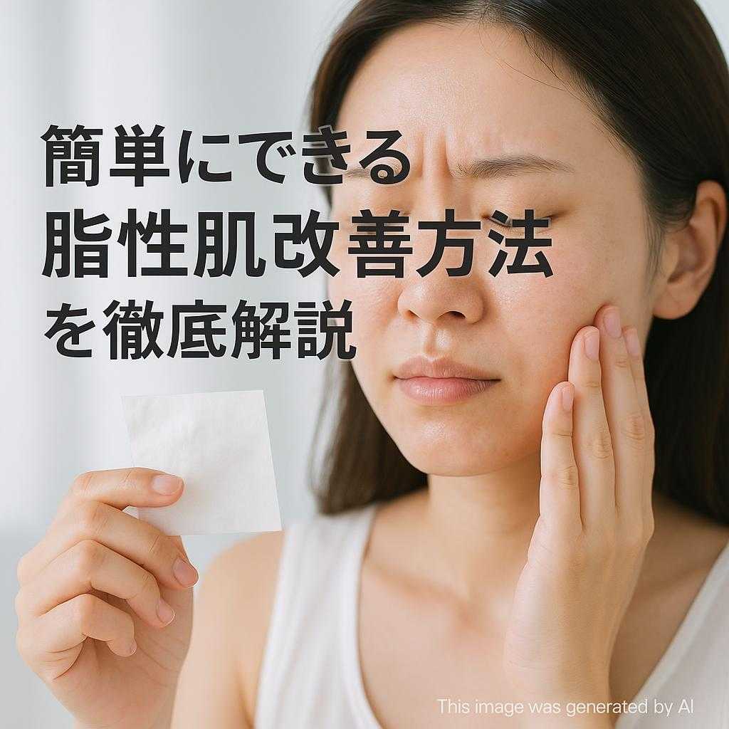 簡単にできる脂性肌改善方法を徹底解説