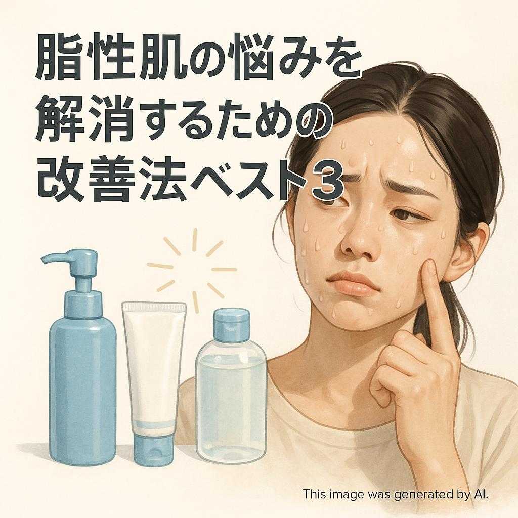 脂性肌の悩みを解消するための改善法ベスト3