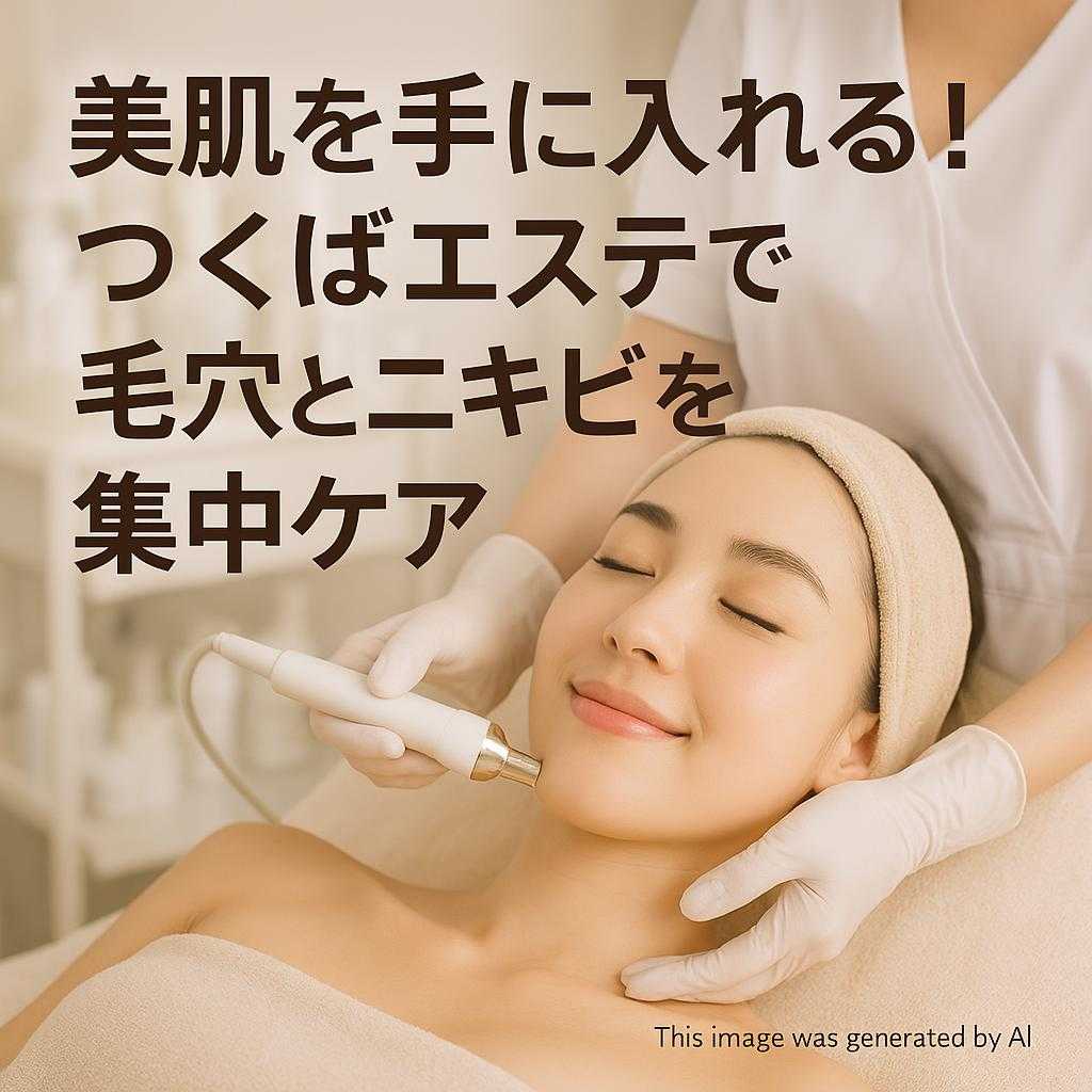 美肌を手に入れる！つくばエステで毛穴とニキビを集中ケア