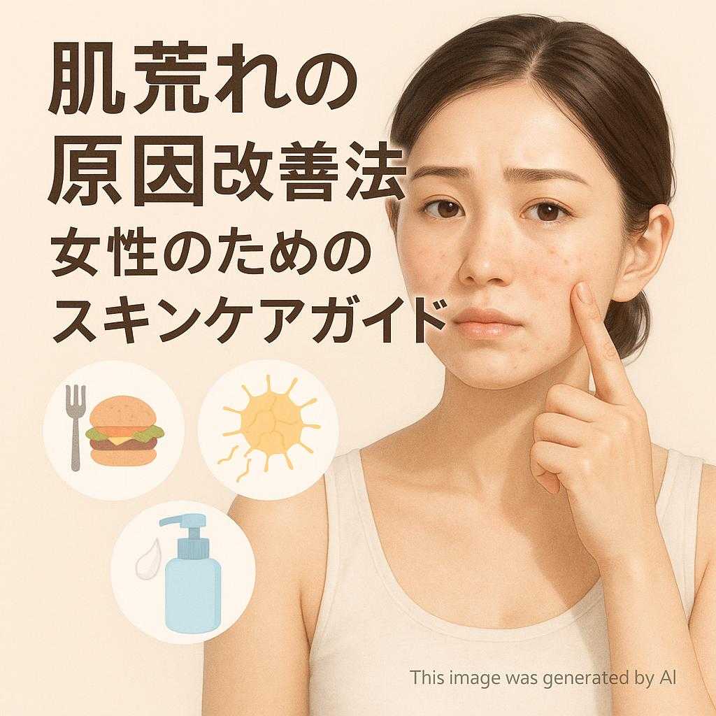 肌荒れの原因改善法！女性のためのスキンケアガイド