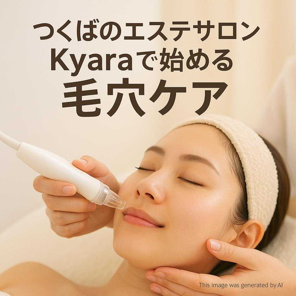 つくばのエステサロンKyaraで始める毛穴ケア