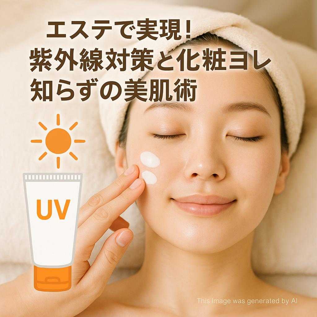 エステで実現！紫外線対策と化粧ヨレ知らずの美肌術
