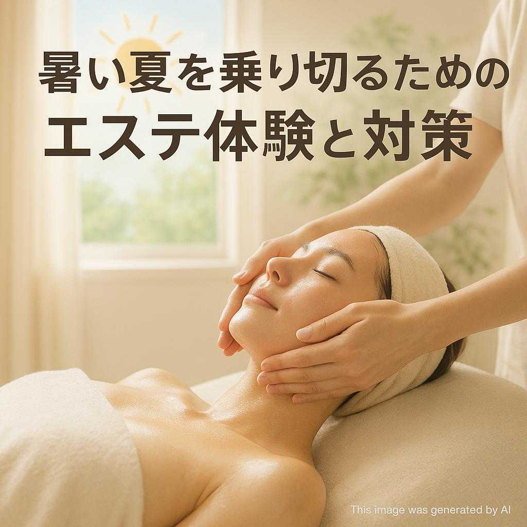 暑い夏を乗り切るためのエステ体験と対策