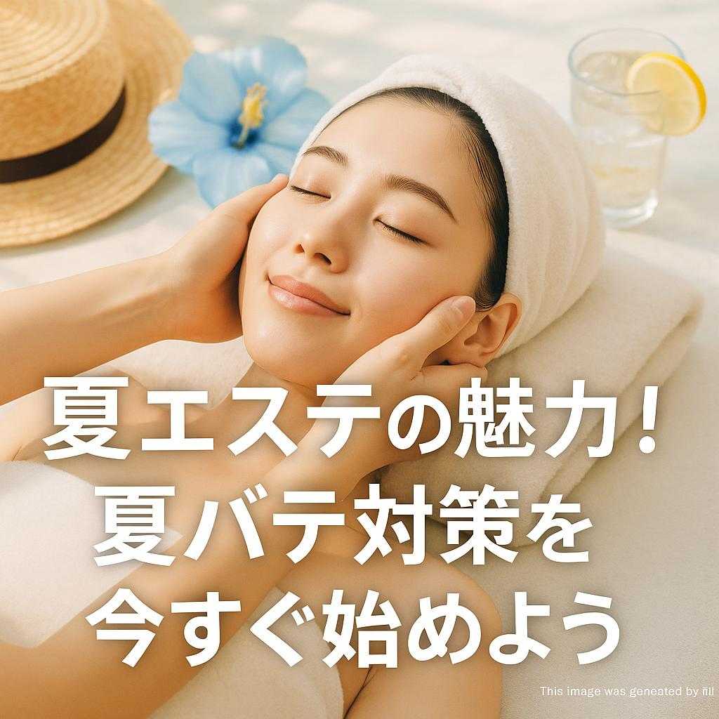 夏エステの魅力!夏バテ対策を今すぐ始めよう