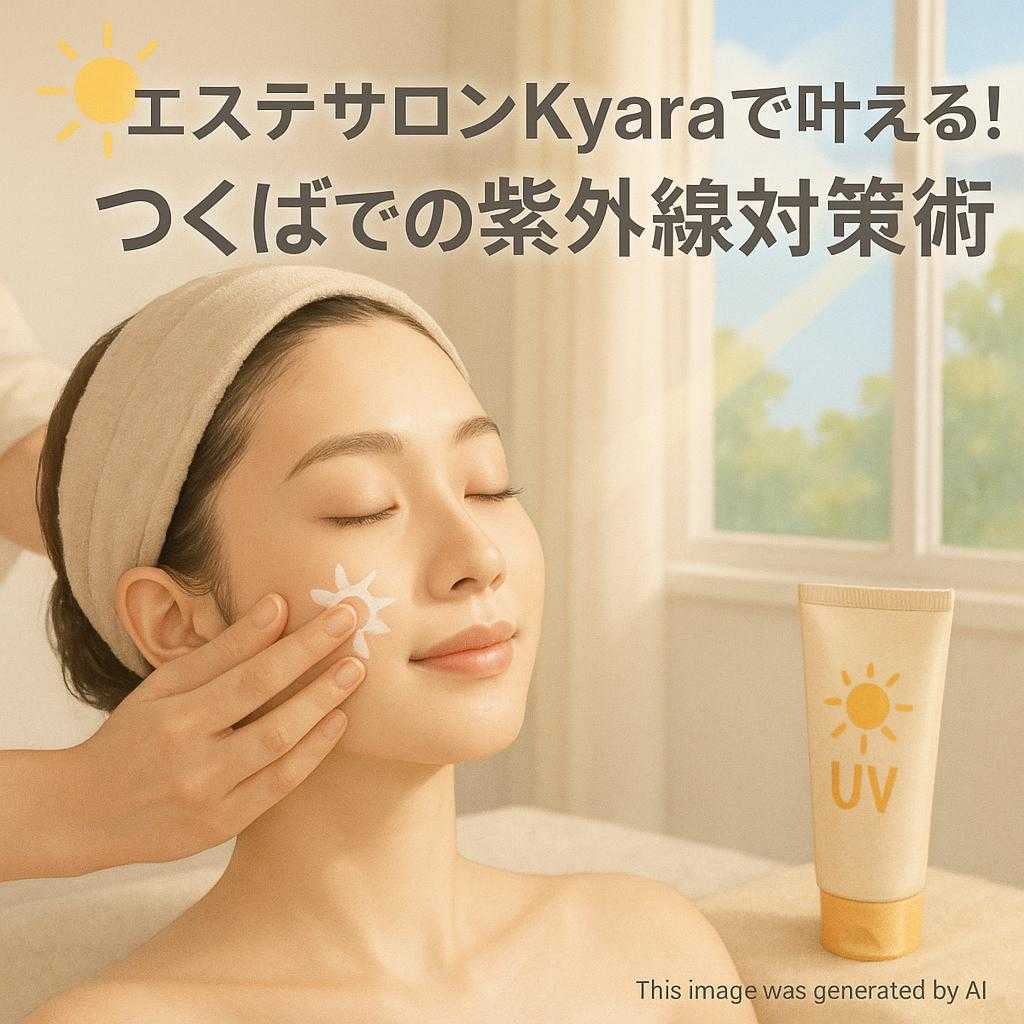 エステサロンKyaraで叶える！つくばでの紫外線対策術