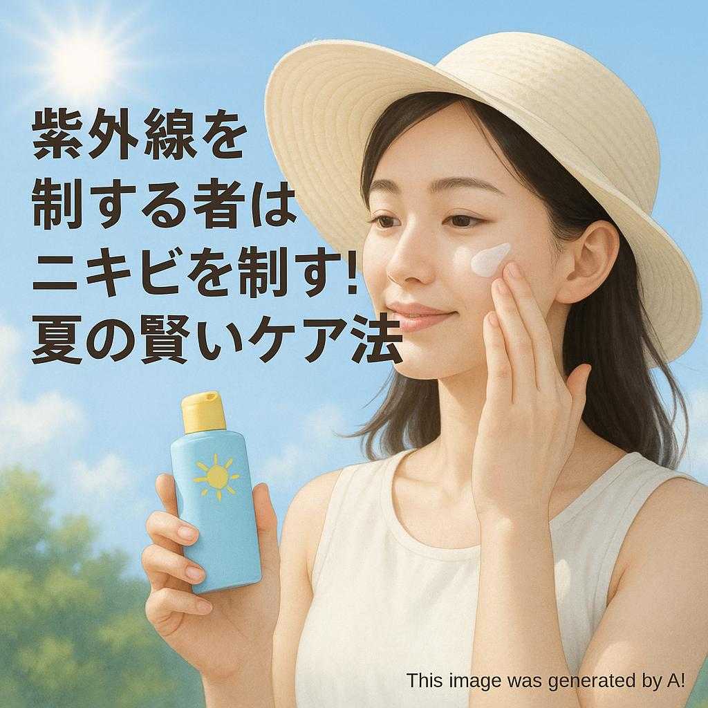 紫外線を制する者はニキビを制す！夏の賢いケア法
