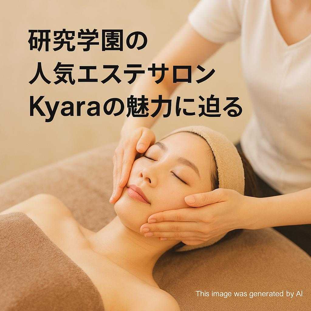 研究学園の人気エステサロンKyaraの魅力に迫る