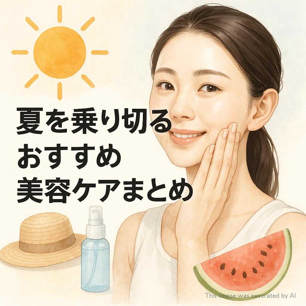 夏を乗り切る！おすすめ美容ケアまとめ