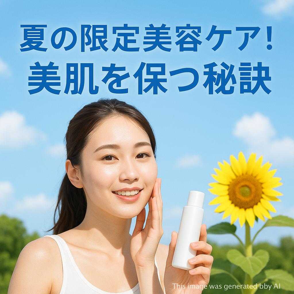 夏の限定美容ケア！美肌を保つ秘訣