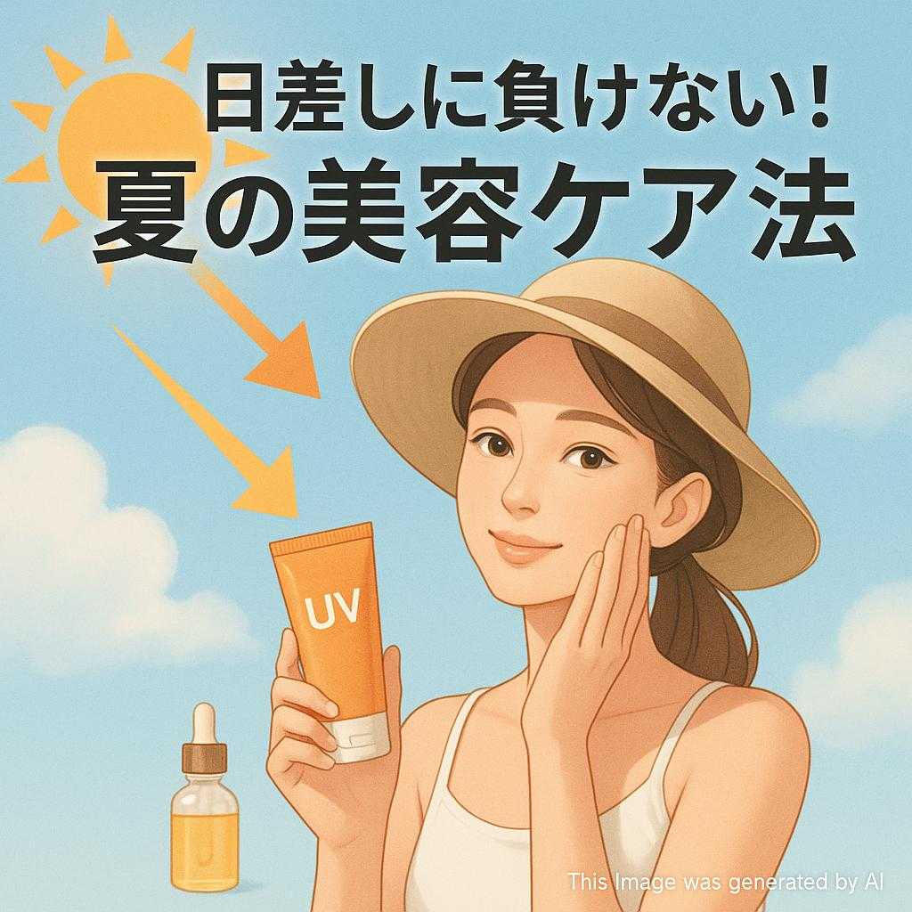 日差しに負けない!夏の美容ケア法